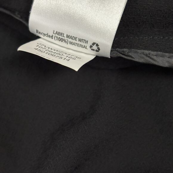 Bar III Women's Plus Size 3X Notched-Collar One-Button Blazer Jacket In Black - Picture 14 of 14